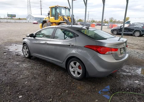 2013 Hyundai Elantra Gls from USA, damaged, VIN KMHDH4AE5DU532205